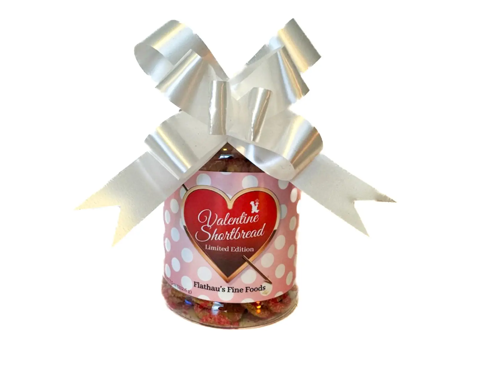Valentine Shortbread Jar 7.5oz