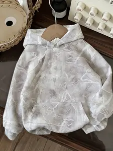 1 Piece Unisex Minimalist Tree Pattern Hoodie, Soft Pullover for College Students, Outdoor Activities and Daily Comfort Wear