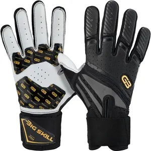 Grip Boost Big Skill 2.0 Lineman Football Gloves – Black