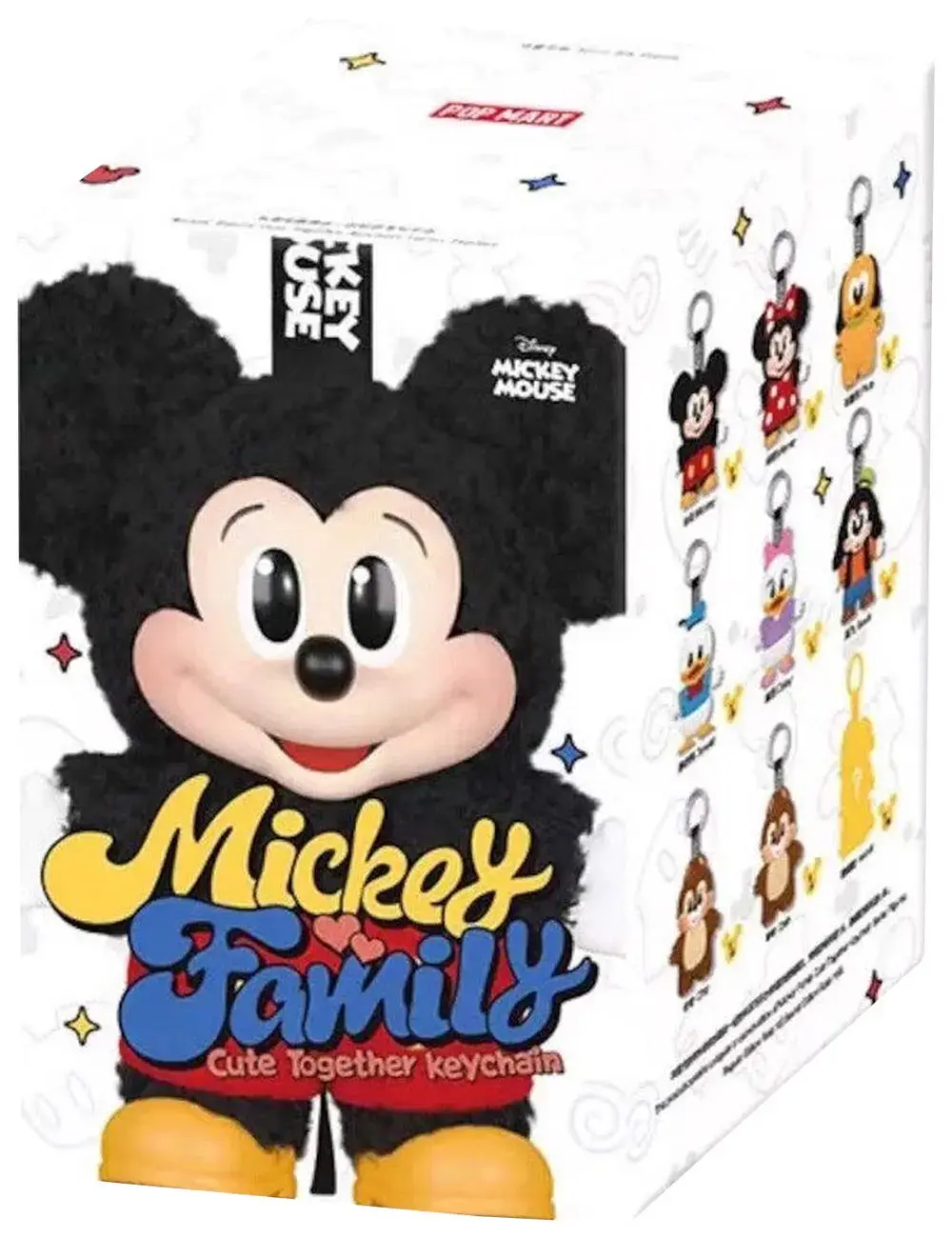 Pop Mart Disney Mickey Family Together Series Plush Keychain