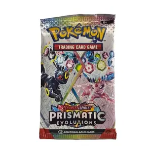 Pokemon Prismatic Evolution - Trading Card Game with 10 Additional Game Cards