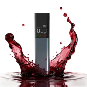 Portable Breathalyzer, BAC Tester with Digital Display, Audible and Visual Alarm, Type-C Charging Non-Contact Personal Breathalyzers for Home & Travel Use