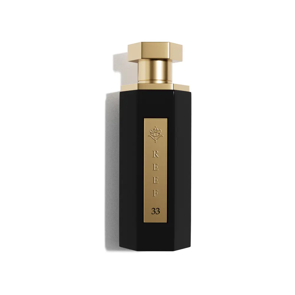 Reef 33 Luxury Unisex Perfume – Eau de Parfum 100ml | Notes of Saffron, Rosemary & Oud | Exotic, Herbal & Deeply Resinous Fragrance | Bold Long-Lasting Arabic-Inspired Scent