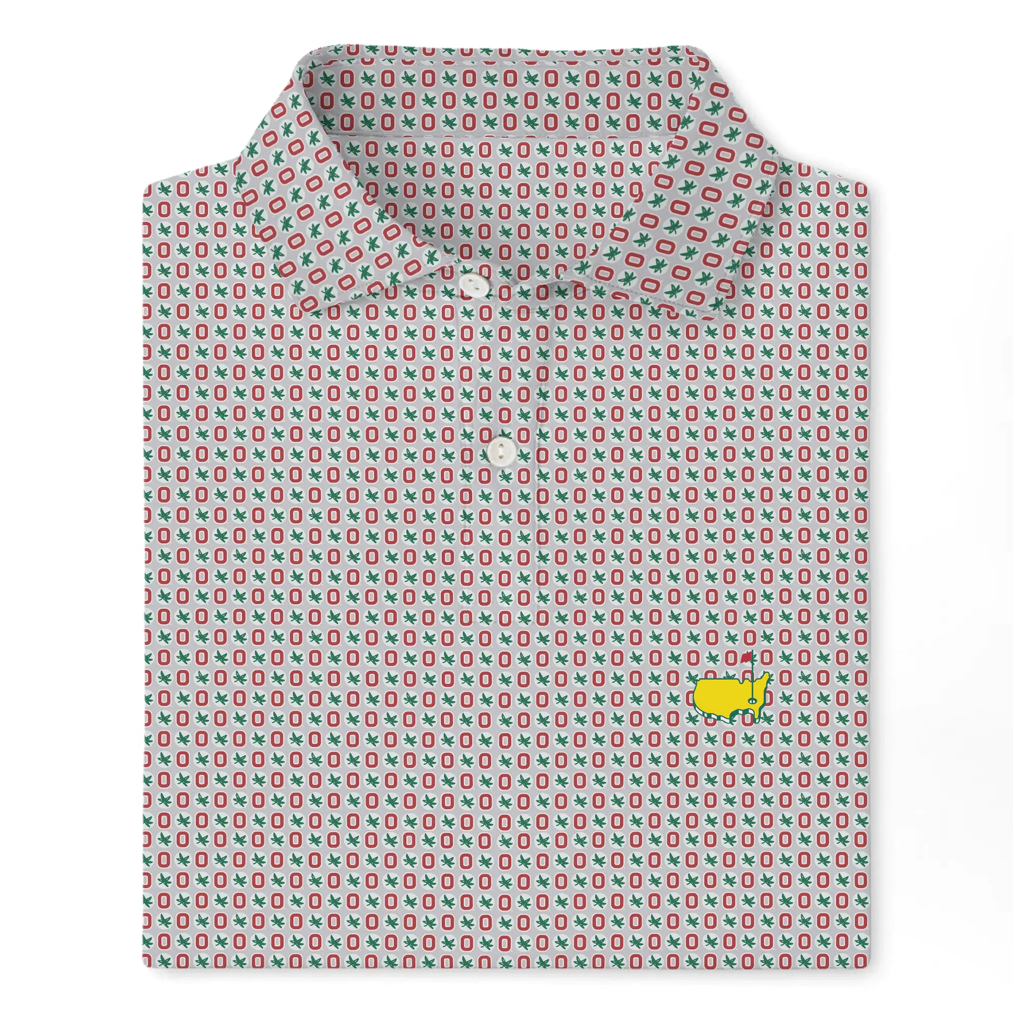 The Ohio Buckeyes State Polo Lover - Logo Embroidery.