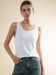 SERACAL 5-Pack Seamless Ice-Cool Tank Tops | Breathable Summer Undershirts | Silky Sleep & Lounge Camisoles