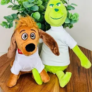 Custom Christmas Plushies - Personalized Gifts in Green or Brown
