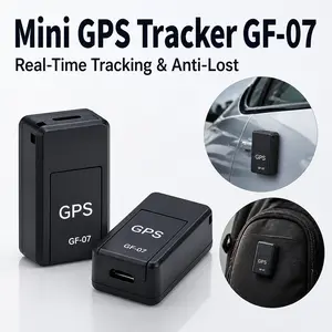 2pcs Motorcycle Car Gps Tracker Gf07 Mini Tracking Locator Magnetic Vehicle Tracker Locator for Pets Child Elderly GPS Position App