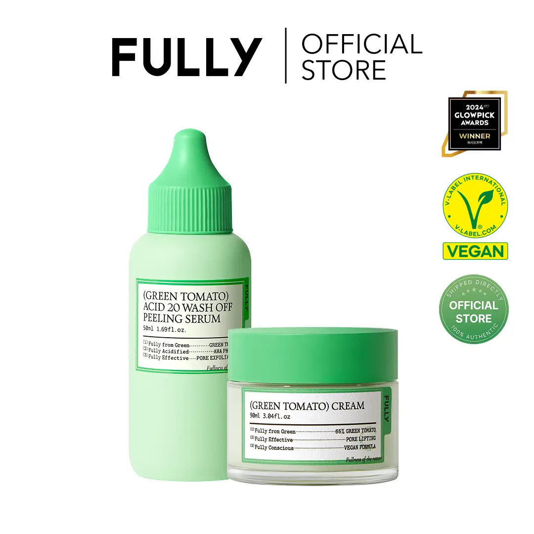 Green Tomato Peeling Serum + Cream
