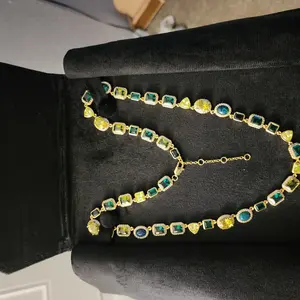 Emerald Envy (Green) Solstice Gemstone Necklace