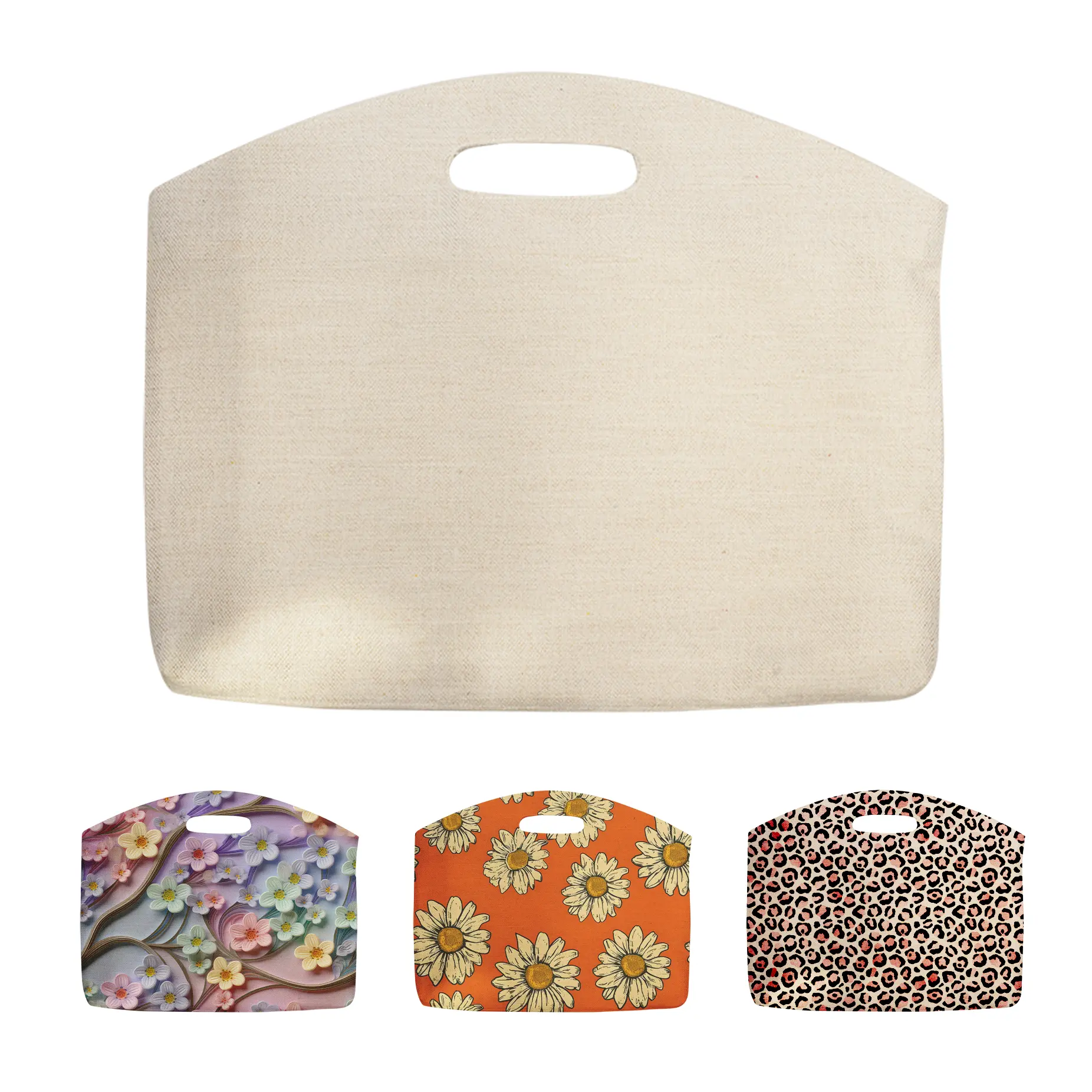 Sublimatable Linen Laptop Bag Sublimatable Linen Laptop Bag