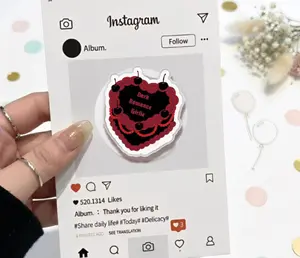 Dark Romance Kindle Grip, Gothic MagSafe Grip, Bookish Accessory, Cozy Reading Booktok, Roses Heart Dark Holder, Gift For Her