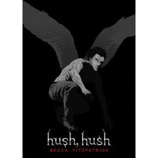 USED Book - Hush, Hush by Becca Fitzpatrick (Hardcover) - english
