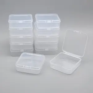Small Transparent Storage Box (12pcs), Dustproof Storage Box, Clear Storage Box, Mini Storage Box for Small Items, Easy to Carry Small Parts, and Accessories