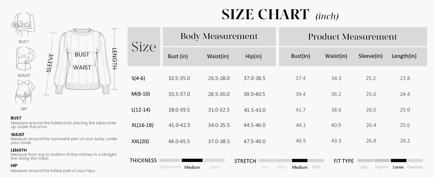 PRETTYGARDEN Women Fall Fashion Hollow Out Holiday Sweaters | Stretchy Cozy Knit, Puff Long Sleeve Pullover Tops, Crewneck Loose Fit, Dressy Casual Blouse, Trendy Winter Going Out Outfits#SohoChic