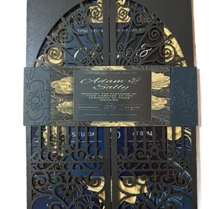 Aluminum invitations are perfect for couples who want a modern, unforgettable touch.