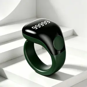 Smart Prayer Bead Ring, Waterproof Counter, Adjustable Sizes, Click Ring for Daily Prayers, Best Gift for Muslims