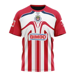LIGA MX Chivas Guadalajara Retro 2006 Home Kits T-Shirt