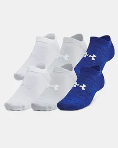 Under Armour Essential Unisex 6-Pack No-Show Socks