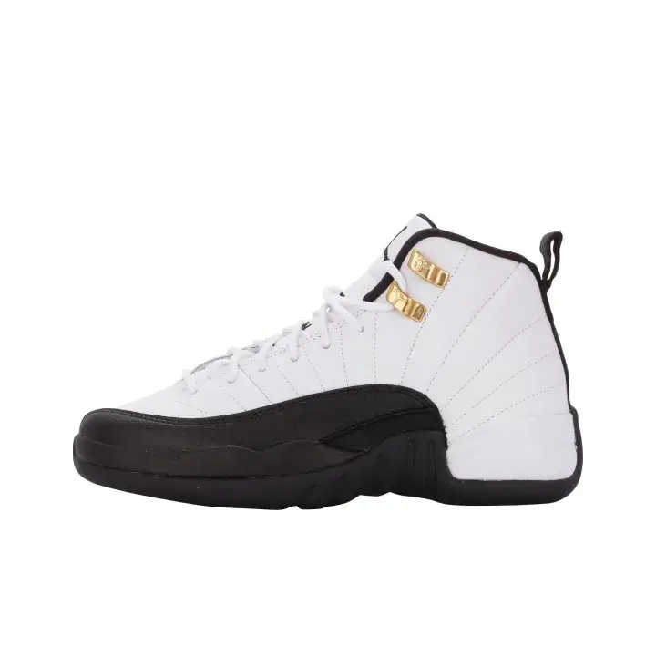 High top leather basketball sneakers white black gold hardware layered midsole upper popular daily essential soft sole arch support breathable wide fit casual walking travel festival lightweight non slip tiktok viral unisex street footwear daily