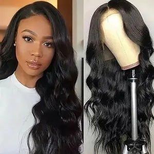 180% Density Body Wave Wig 13x6 Lace Front Human Hair Wig 13x4 Pre Plucked Lace Frontal Wigs For Women 360 Full Lace Front Hair Wigs