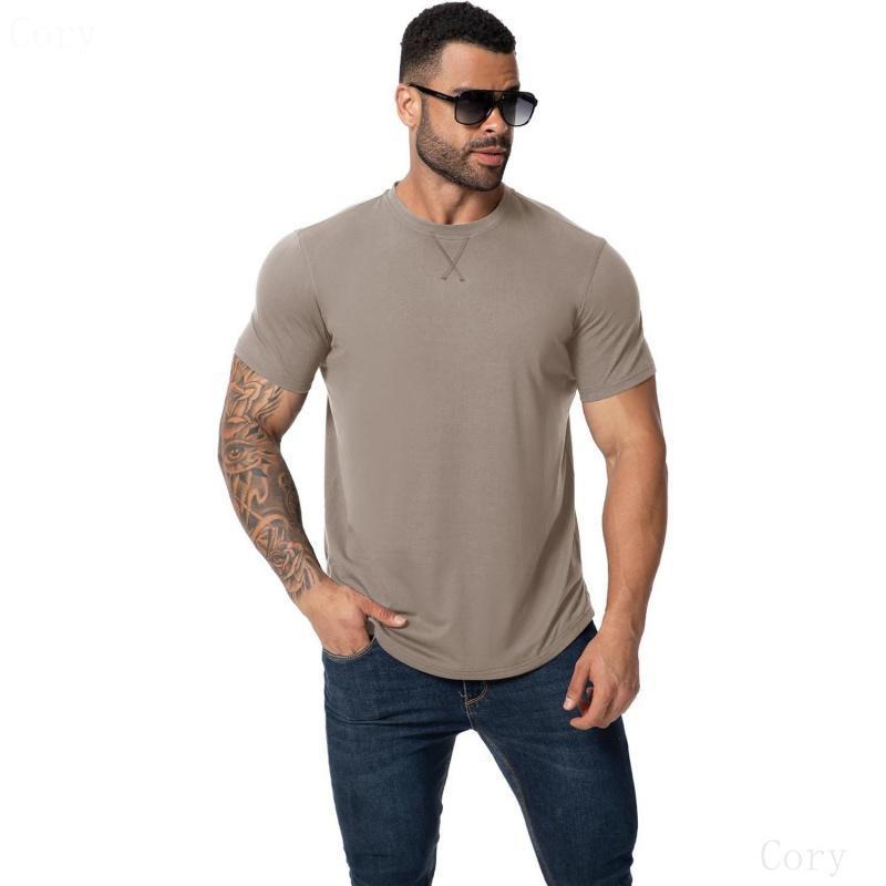 Mancozy 2-Pack Long Sleeve T-Shirts For Men - Oversized Hip Hop Style, Casual Crewneck Tees (2X-Large) - View #3