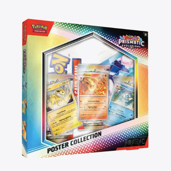 Pokemon Scarlet & Violet Prismatic Evolutions Poster Collection