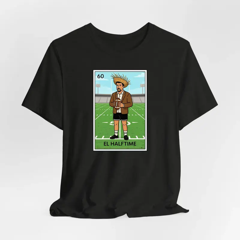 Benito Bunny Shirt - El Halftime Loteria Card Shirt - Funny Football Fan Shirt