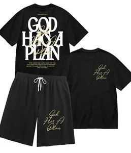 Trendy Christian T-Shirt — "God Has a Plan" (Jeremiah 29:11) | Large Front & Back Print | Faith-Themed Apparel — The Perfect Choice for Spring and St. Patrick's Day