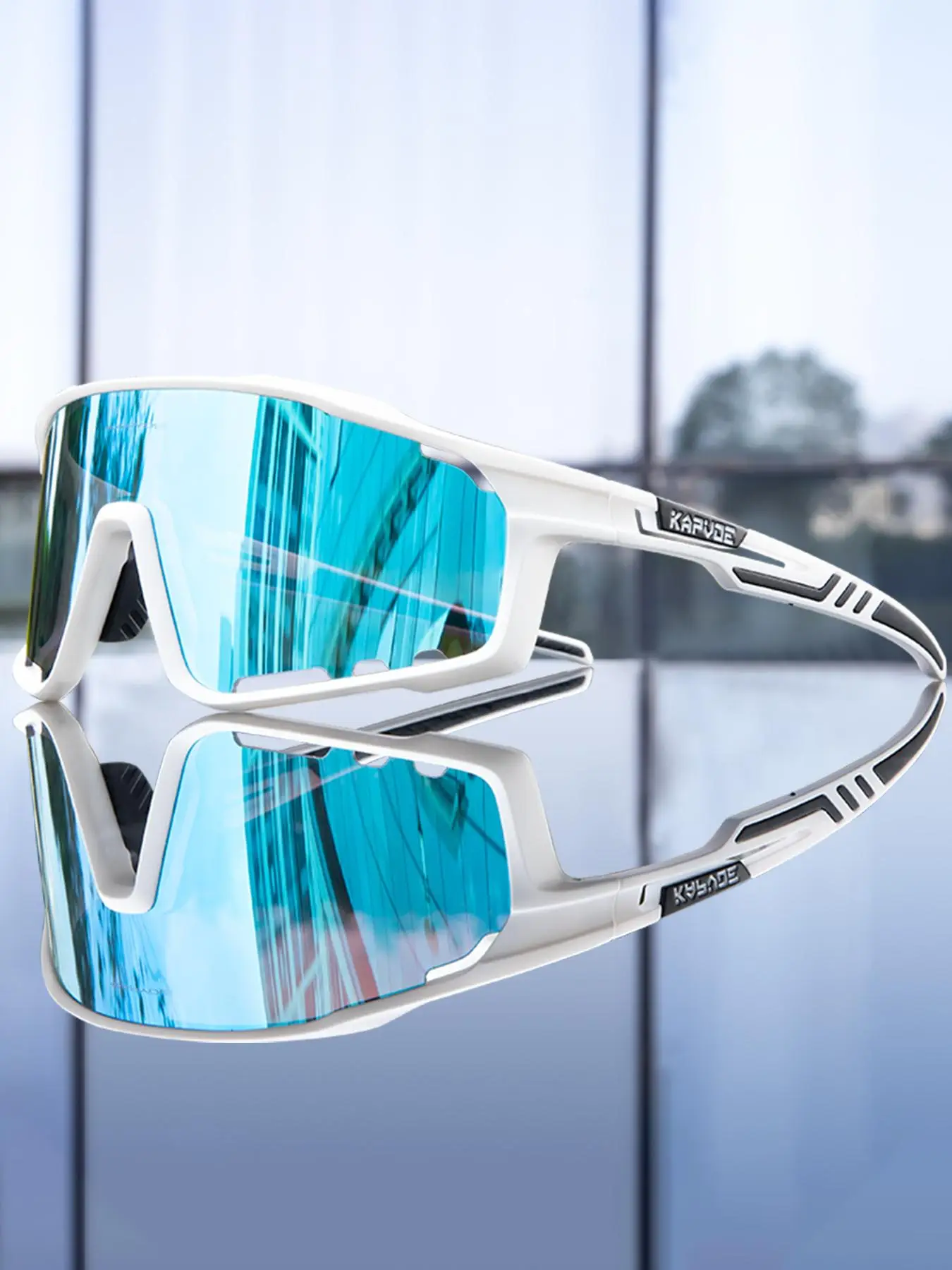 Unisex's Outdoor Sports Eyewear, Sporty UV400 Bike Shades, Cycling Glasses for Women & Men, Goggles, Sports & Outdoor Clothes Accessories for Outdoor