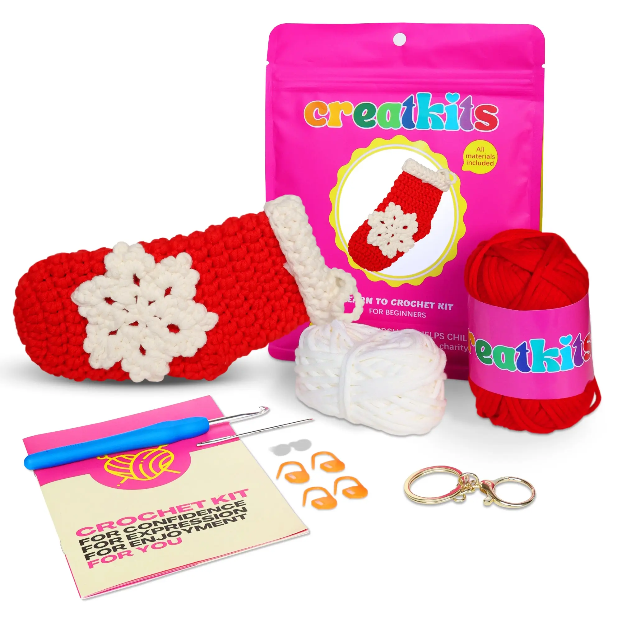 Christmas stockings Crochet Kit