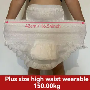 Large Size Sleep Pants for Women, Leakproof Maternity Period Underwear, Maternity Undies, Pregnancy Underwear, One-Time Use Sanitary Napkin Pads, Comfortable Fit, Plus Size
