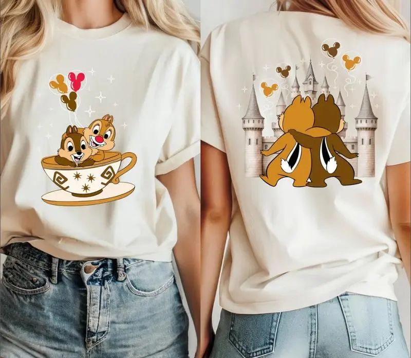 Chip #and #Dale Balloon Shirt, #Double #Sided #Gildan or Comfort Colors Tee, Matching Family #Holiday Outfit Sweatshirt, #Hoodie, Comfort Colors