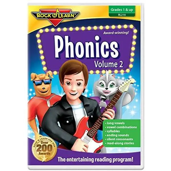 Used English Book - Rock 'N Learn Phonics Volume 2 DVD (Unknown Condition), Used Book