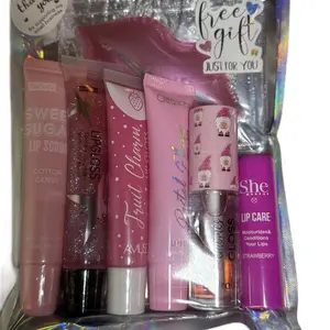 Colored Shiny Lipgloss Bundle - Assorted Colors for Makeup - Ideal for Everyday Use - Lipstick Glossy collection glossy lip