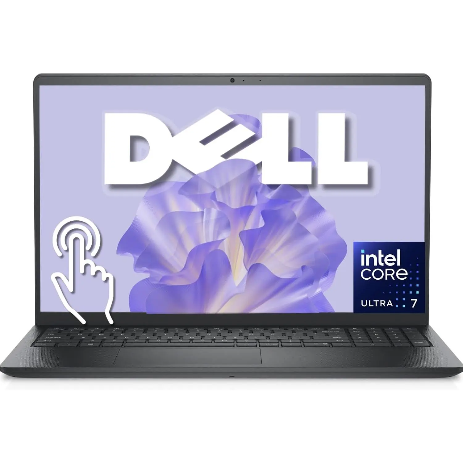 Dell 15.6" FHD Touchscreen Business Laptop, Powerful Intel 12-core Ultra 7 255U (Up to 5.2 GHz), 64GB DDR5 RAM, 1TB SSD, Backlit Keyboard, Windows 11 Pro with Office 365 for Web, Work and Study