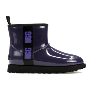 UGG Women's Classic Clear Mini Boot Violet Night, from StockX