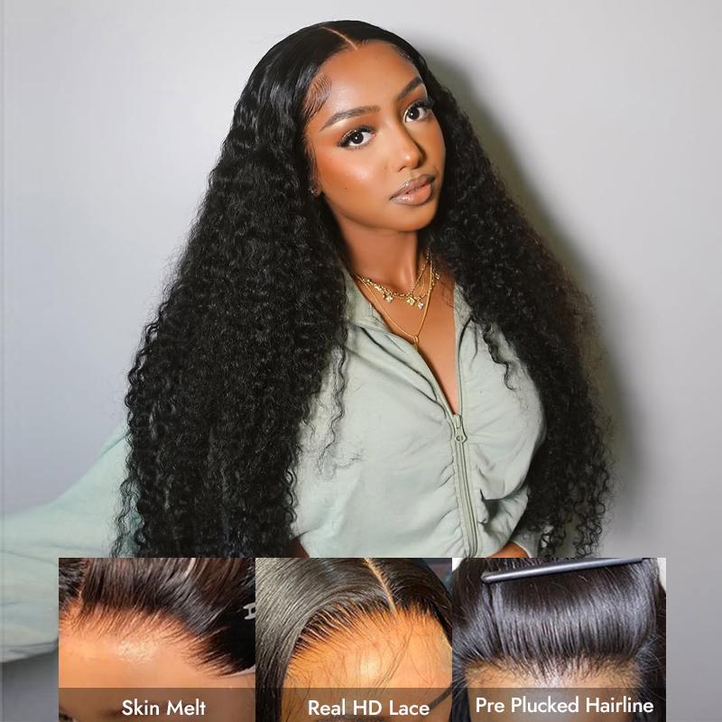 [New In] HD Lace Wig Wiggins Hair Curly 13*6 Lace Front Wigs Deep Parting Space Lace Frontal Wigs Human Hair Pre-Plucked Hairline