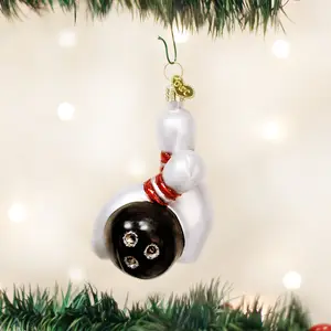 Bowling Ball & Pins Ornament