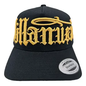 "Villanueva" Old English Font Hat