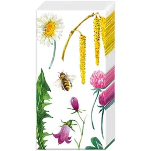 Pocket Tissues Pack of 10 Bee Grateful
