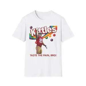 Taste the Pain, Bro Unisex Softstyle T-Shirt for 49ers Fans, Football Sports Humor Shirt, Team Spirit Gift, Funny