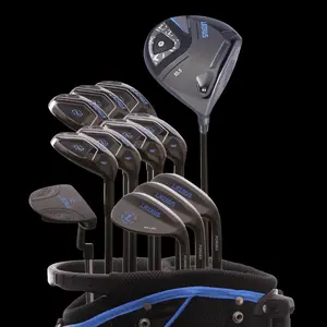 Lazrus Golf 13 pc Set - Laz2 Driver, 3 Wedges Set, Hybrids (4-PW), Putter & Bag (optional)