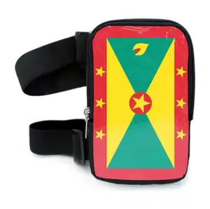 Run & Revel Caribbean Carnival Adjustable Thigh/Leg Bag - Grenada