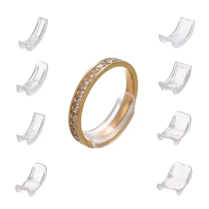 Invisible Ring Size Adjuster, Ring Size Adjuster for Any Ring Size, Multifunctional Ring Size Adjuster for Women & Men, Gifts for Mums