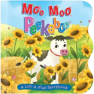 USED-Moo Moo Peekaboo - Chunky Lift the Flap Board Book (Lift the Flap Storybooks for Babies & Toddlers) by Little Hippo Books (Unknown)