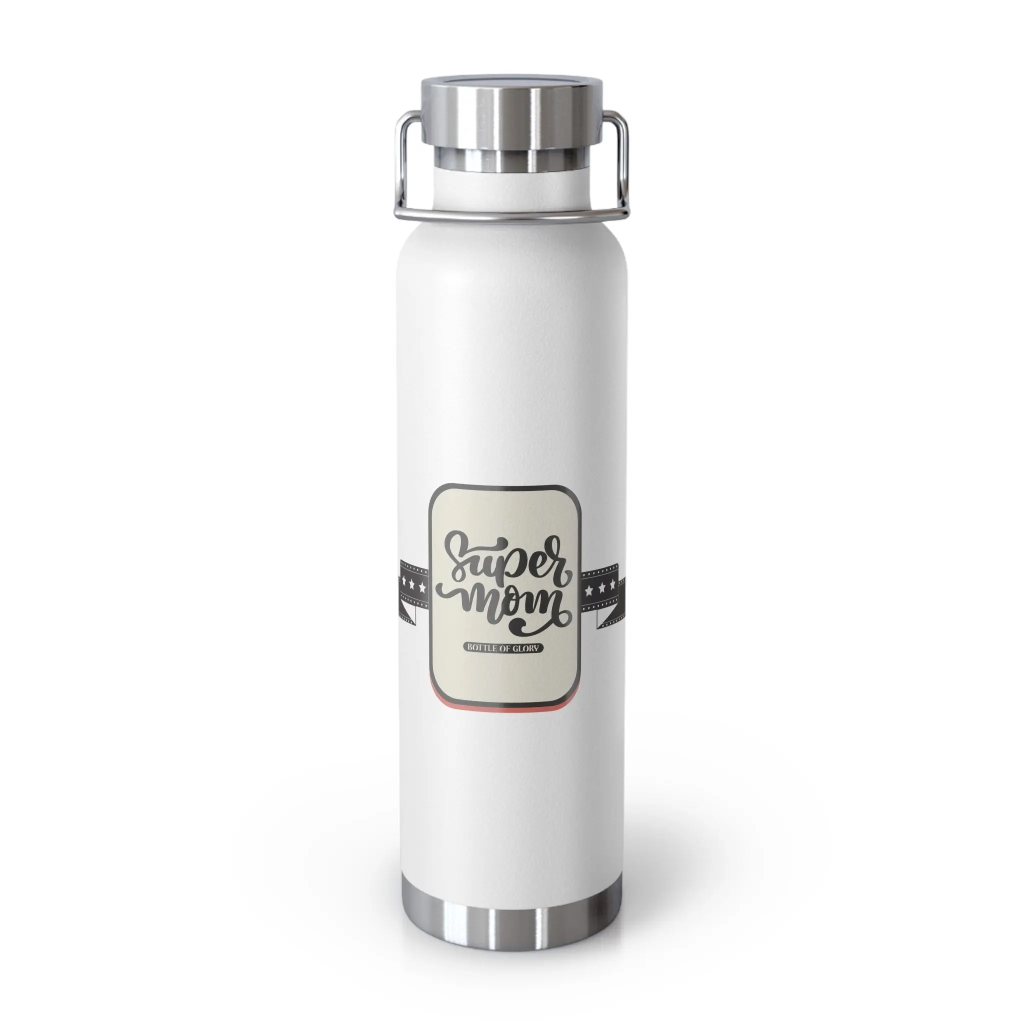 BEST MOM " Bottle Of Glory" Copper Vacuum Insulated Bottle, 22oz
