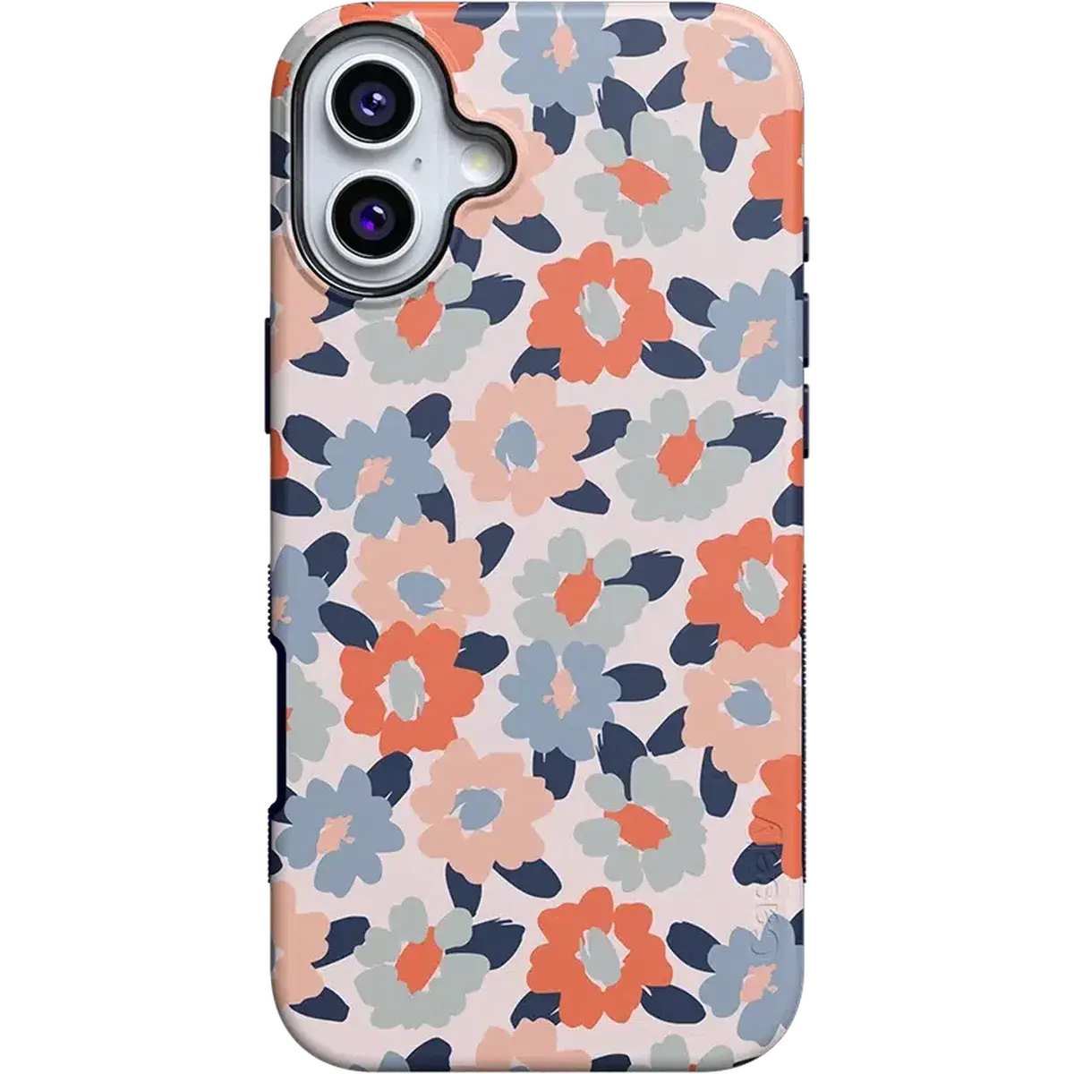 Casely iPhone 16 Case | Field of Flowers | Pastel Floral | Bold Protective Design | Compatible with MagSafe