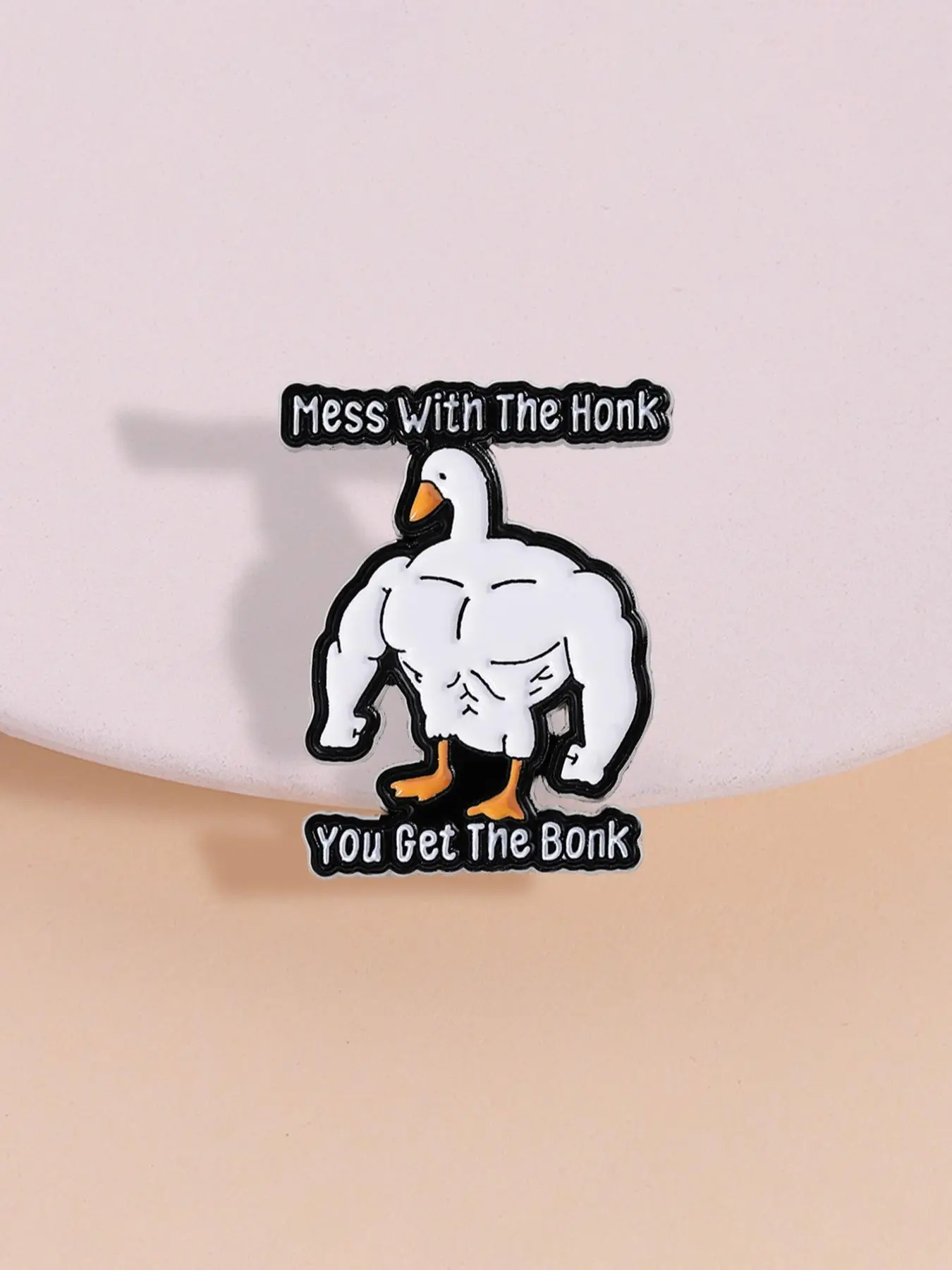 Goose Design Brooch, Durable Metal Pins, Fashion Brooch for Women & Men, Vintage Enamel Pin Suitable for Backpacks, Jeans, Scarves, Hats Decoration, Rooster Hat Pin, Fashion Accessory