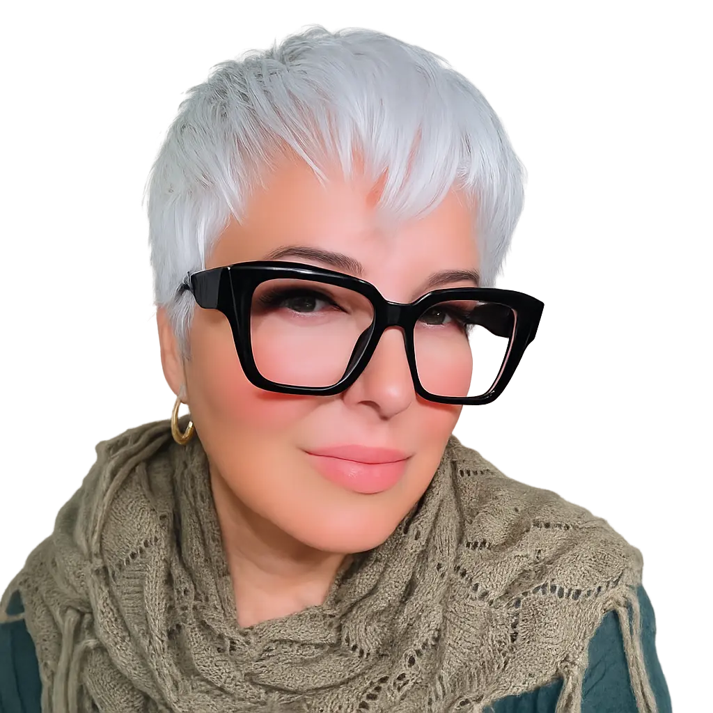 Black Square Women Frame Glasses