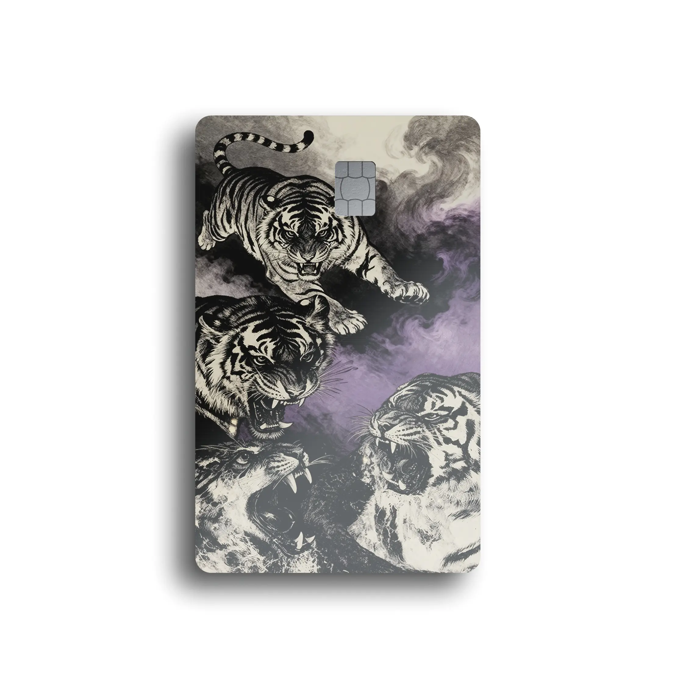Mystic Spirit Tigers Card Skin